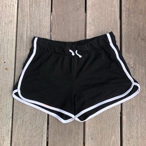 Old Navy Shorts - black w/ white trim - kids 14 (XL)